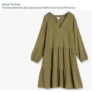 The Drop Women's Knee Lenth Dress Size XL  Color Olive